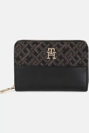 Tommy Hilfiger Women Textured PU Zip Around Wallet