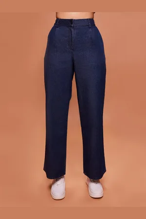 Bombay High Women Relaxed High-Rise Trousers