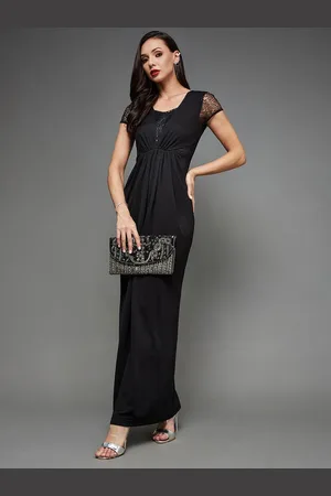 Miss Chase Women Embellished Maxi Dress