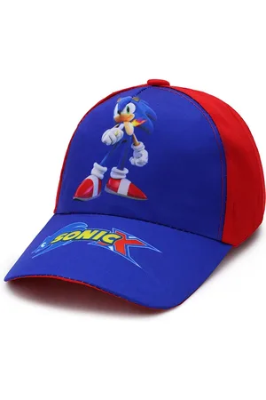 JENNA Boys Red & Blue Printed Baseball Cap