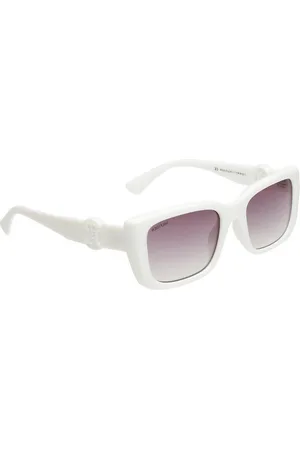 Tommy Hilfiger Women Square Sunglasses with UV Protected Lens TH 1592 C5 53-White