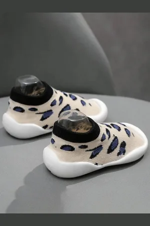 Neska Moda Kids Printed Cotton Booties