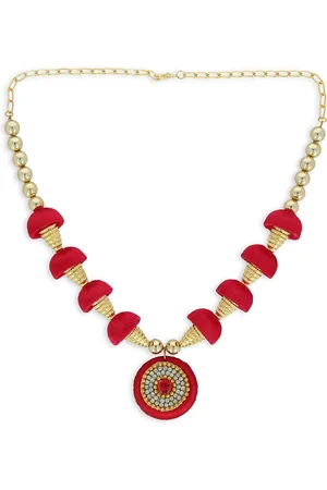 Akshara Clothing Girls Gold-Plated Necklace