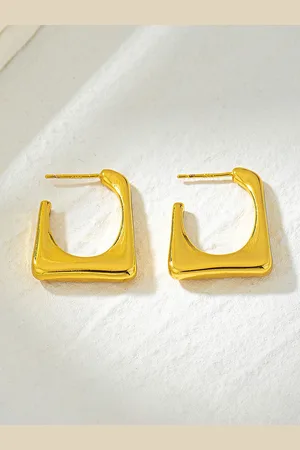 Krelin Square Hoop Earrings