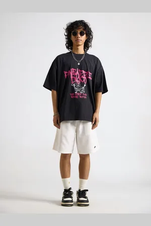 THE CLOTHING FACTORY Men Typography Printed Applique T-shirt