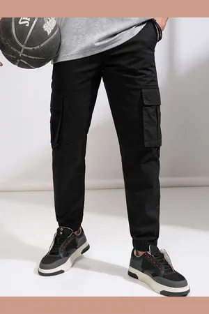Highlander Men Slim Fit Cargos Trousers