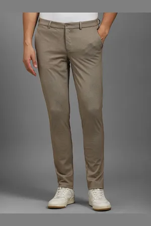 Louis Philippe Men Mid-Rise Slim Fit Trousers