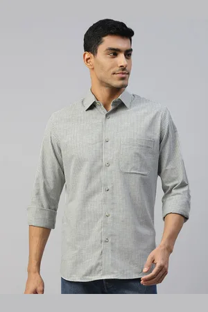 DON VINO Men Comfort Horizontal Stripes Opaque Striped Casual Shirt