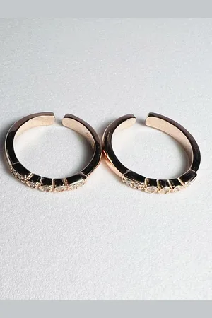 ARTE Rose Gold-Plated Toe Rings
