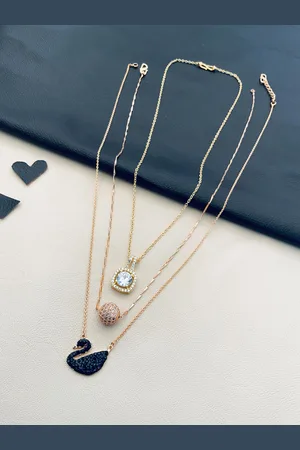 ABDESIGNS Set Of 3 Rose Gold-Plated Chain