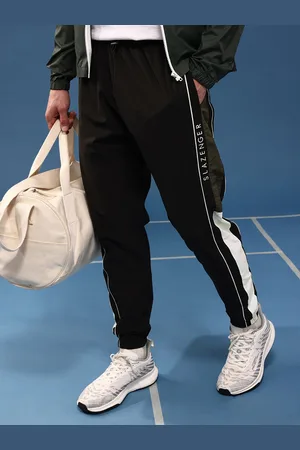Slazenger Men Brand Logo Printed Sports Joggers