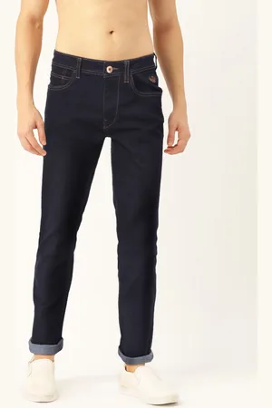 Flying Machine Men Blue Micheal Slim Tapered Fit Stretchable Jeans