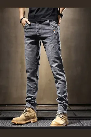 Mast & Harbour Men Heavy Fade Low Distress Dark Shade Jeans