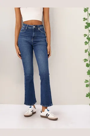DressBerry Women Urban Timeless Bootcut Light Fade Stretchable Jeans