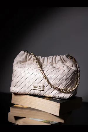 Inc 5 Women Textured Shoulder Bag