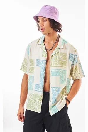 Bewakoof Ethnic Motifs Printed Oversized Shirt