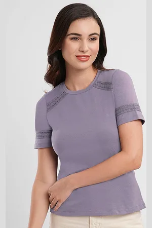 Bombay High Women Solid Pure Cotton Top