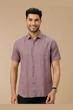 Linen Club Men Contemporary Slim Fit Opaque Casual Shirt