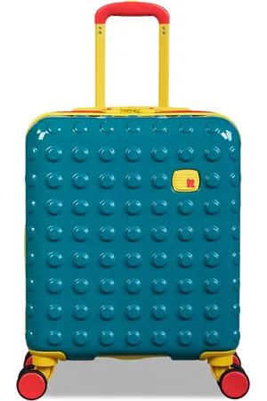 IT Luggage Bobble Bloc Kids Textured Hard-Sided Cabin Trolley Suitcase