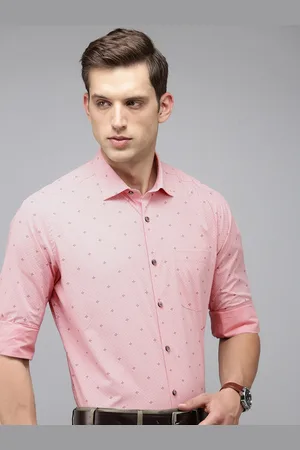 Park Avenue Men Pure Cotton Printed Formal Shirt