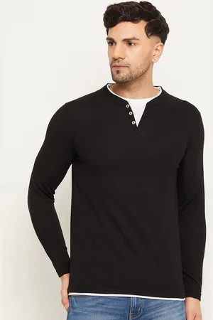 Club York Henley Neck Long Sleeves T-shirt