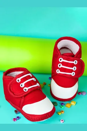 Neska Moda Unisex Kids Cotton Booties