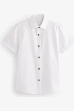 Next Boys Cotton Linen Casual Shirt