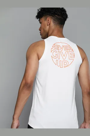 HRX Men Typography Printed Rapid-Dry Training T-shirt