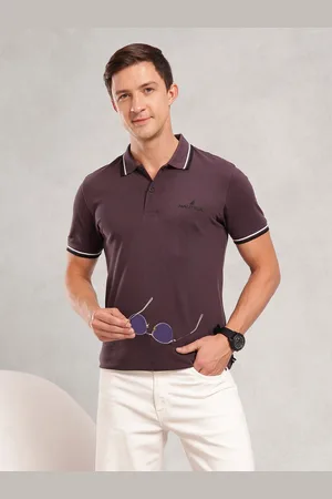 Nautica Polo Collar Pure Cotton T-shirt
