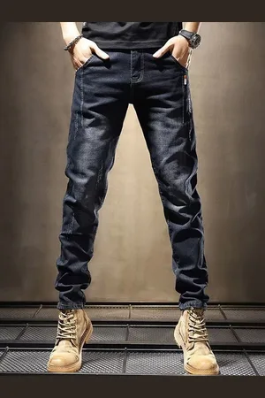 Mast & Harbour Men Mildly Distressed Jeans