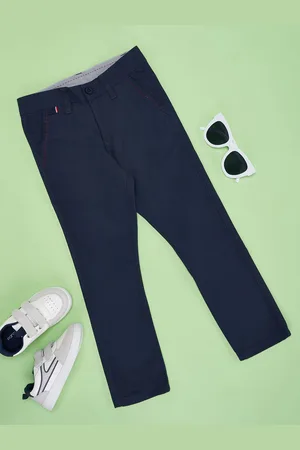 Pantaloons Boys Mid-Rise Regular Trousers