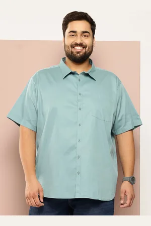 Sztori Men Plus Size Classic Casual Shirt