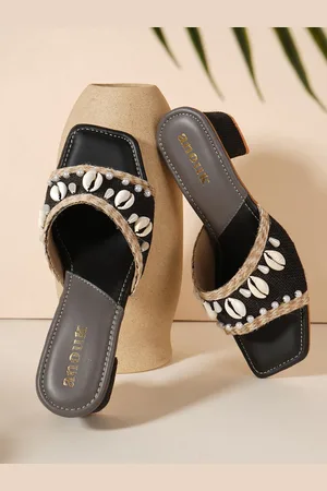 Anouk Women Ethnic Block Sandals