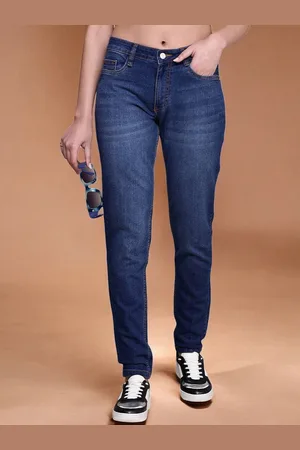 Chemistry Women Boyfriend Fit Light Fade Stretchable Jeans