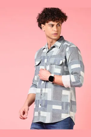 V-Mart Men Opaque Printed Casual Shirt