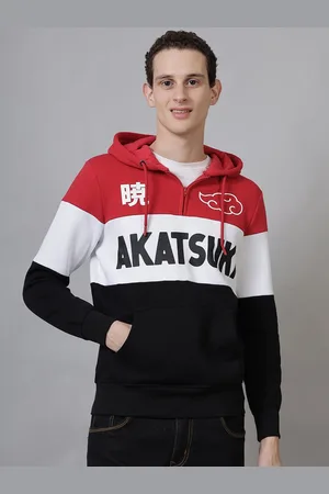 Free Authority Men Akatsuki Printed Regular Fit Hoodie