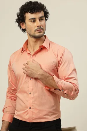 JADEBERRY Men Classic Slim Fit Opaque Party Shirt