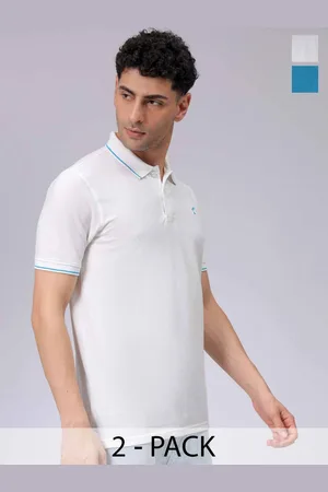 The Indian Garage Co Men Pack of 2 Polo Collar T-shirts