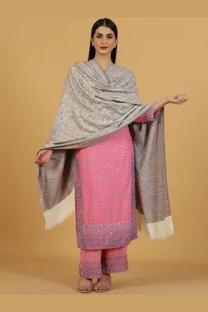 La Vastraa Women Floral Woven Design Shawl