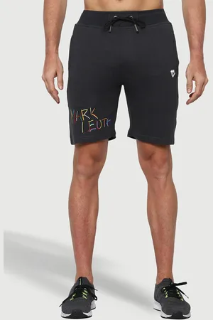Mark Men Cotton Mid-Rise Sports Shorts