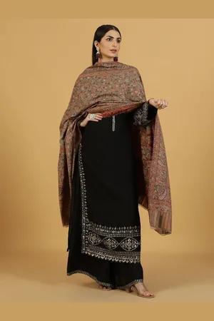 La Vastraa Women Paisley Woven Design Shawl