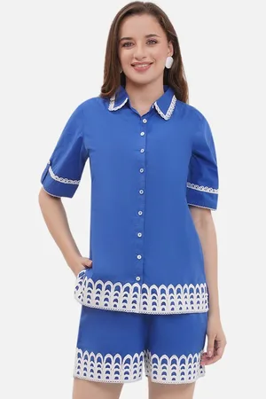 Kalini Embroidered Shirt With Trouser Co-Ords