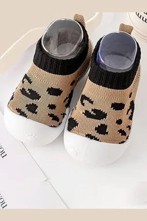 Neska Moda Unisex Kids Cotton Booties