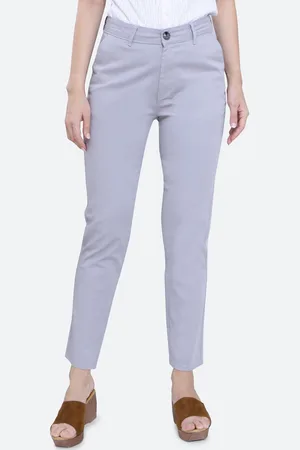 FCK-3 Women Relaxed High-Rise Trousers