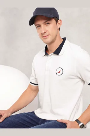Nautica Polo Collar Pure Cotton T-shirt