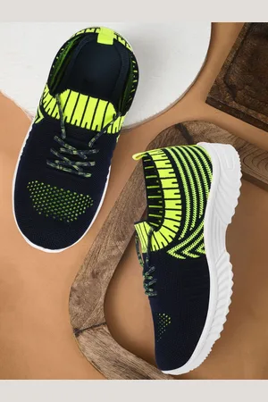 BAESD Boys Woven Design Sneakers
