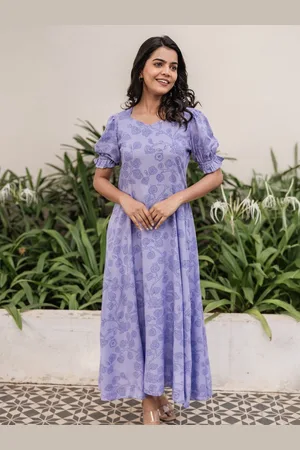Hay Women Floral Print A-Line Maxi Dress