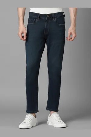 Louis Philippe Men Dark Slim Fit Jeans