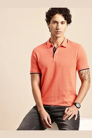 Being Human Polo Collar Pure Cotton T-shirt