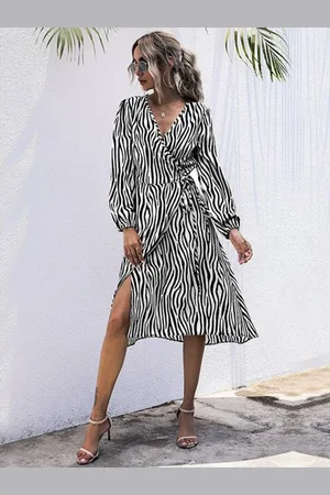 HERE&NOW Animal Print Dress